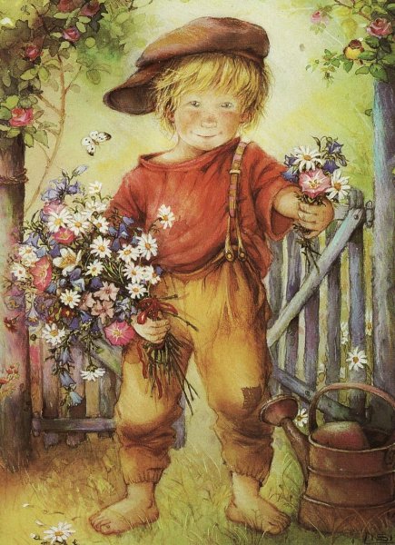 Первоклассник мультяшный