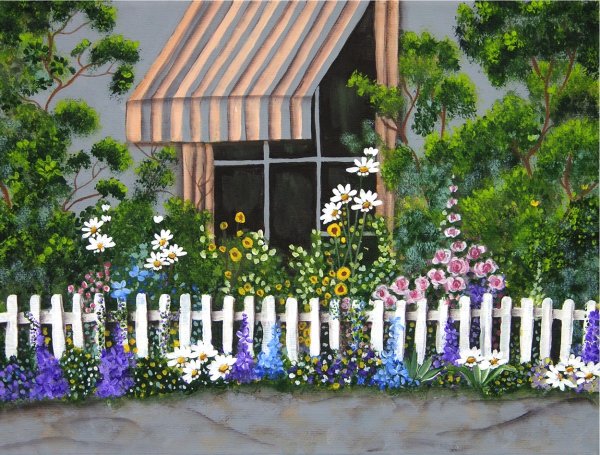 Сказочные заборы для дачи