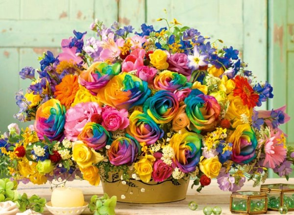 Букет «яркие розы»