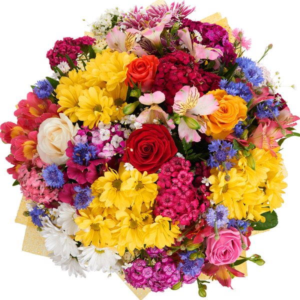 Яркий букет