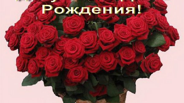 Открытка с днём рождения