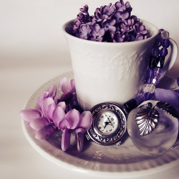 Добрый вечер в сиреневых тонах