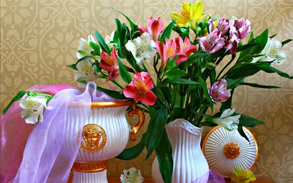 Букет в вазе