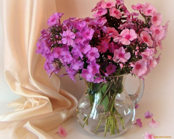 Букет в вазе