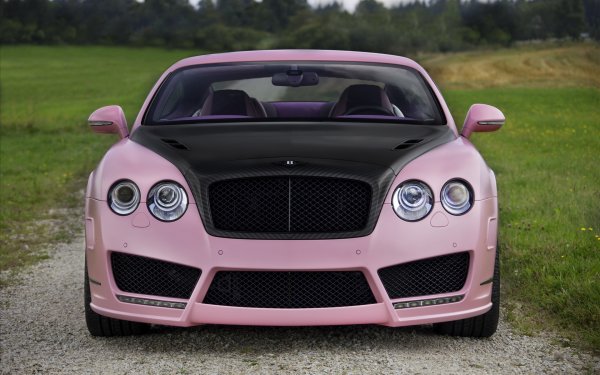 Бентли Континенталь gt розовый