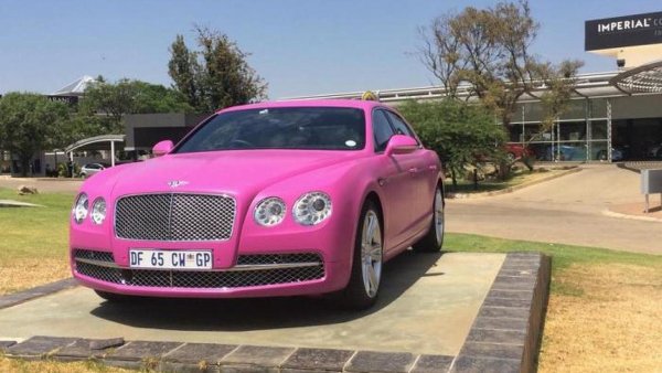 Бентли Континенталь gt розовый
