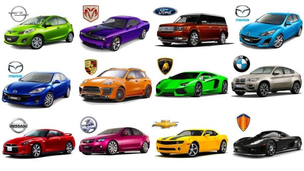 Марки машин