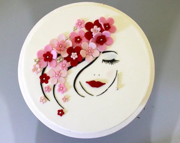 Торт девочка