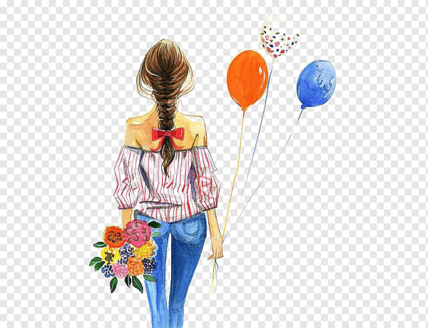 Стильный торт для девушки