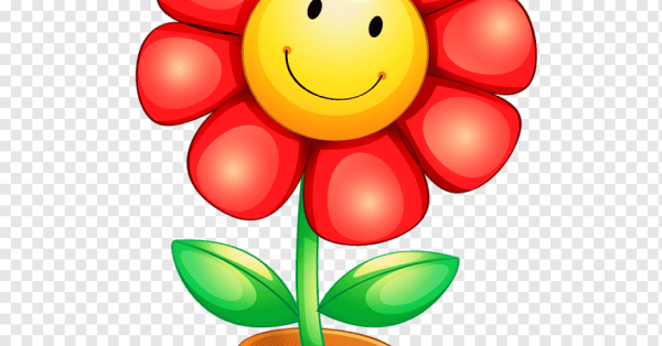 Ромашки мультяшные