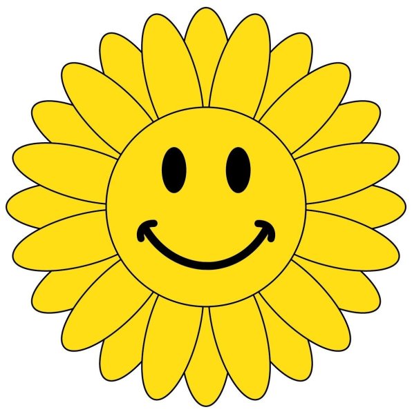 Веселые цветочки с мордочками