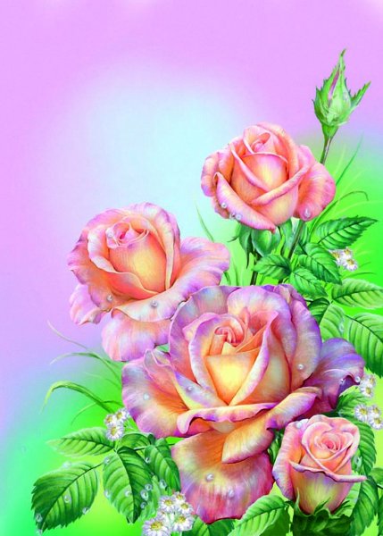 Роскошный букет для мамы