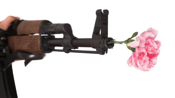 Нарисованный выстрел