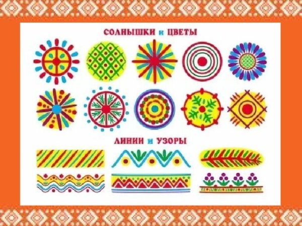 Элементы филимоновской росписи росписи