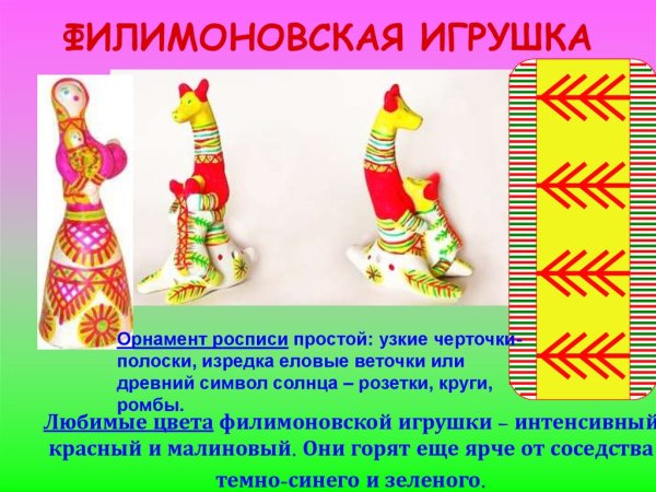 Символы филимоновской игрушки