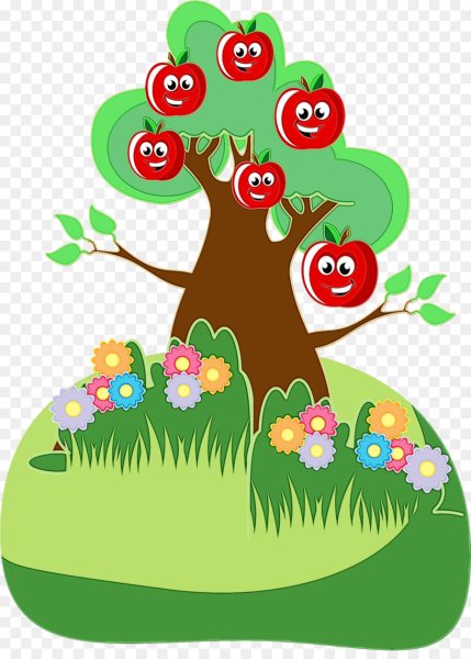 Мультяшные деревья