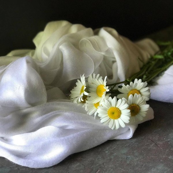 Букет роз лежит