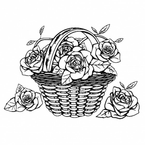 Эскизы для выжигания цветы