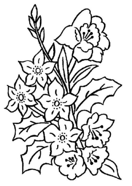 Розы трафареты для росписи