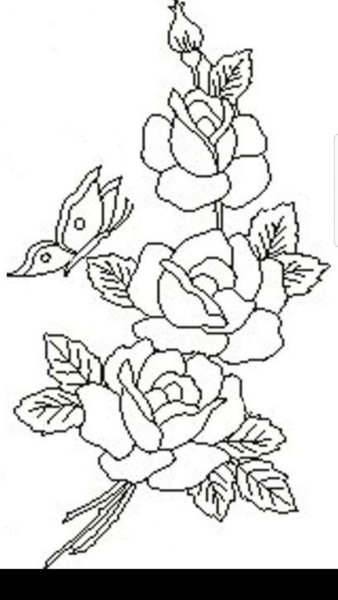 Раскраска корзина с цветами