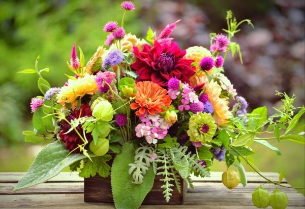 Букет цветов «день рождение»