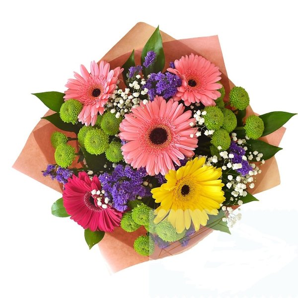Букет "герберы и Сантини"