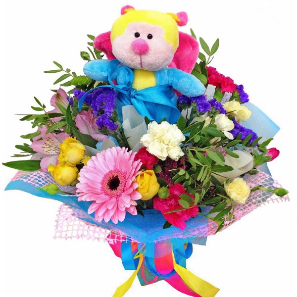 Детские букеты из цветов