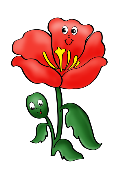 Цветы для детей