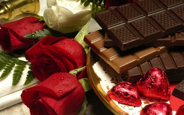 Цветы с конфетами