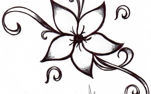 Узоры для рисования легкие