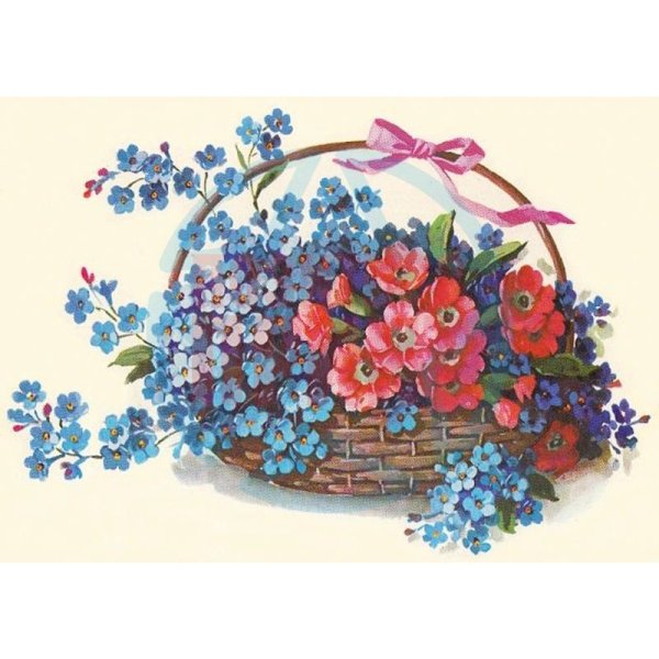 Советские открытки цветы