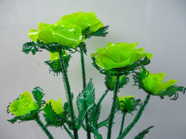 Разноцветные цветочки