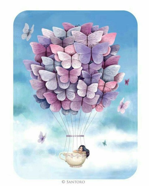 Акварельные воздушные шары