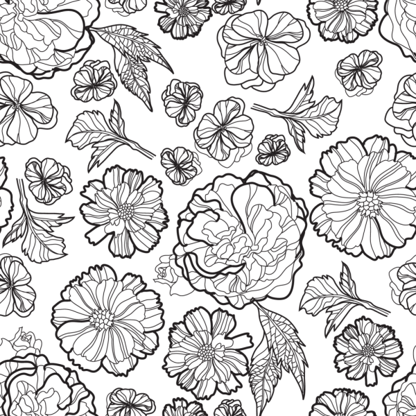 Цветочный паттерн