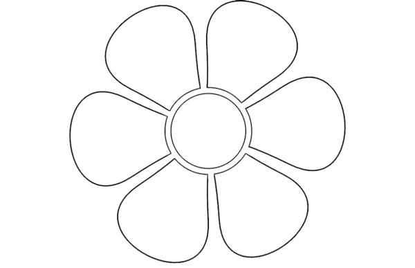 Цветик семицветик Ромашка 6 лепестков