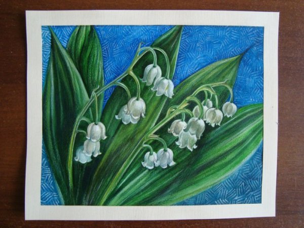 Рисование Ландыши