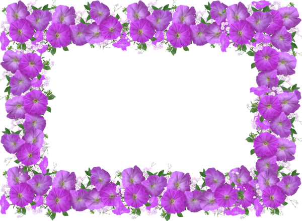 Цветочная рамка