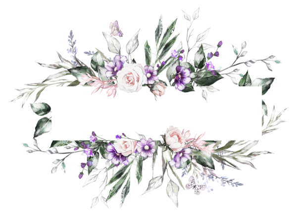 Рамка цветы