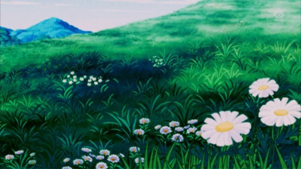 Фон летняя Полянка для детей