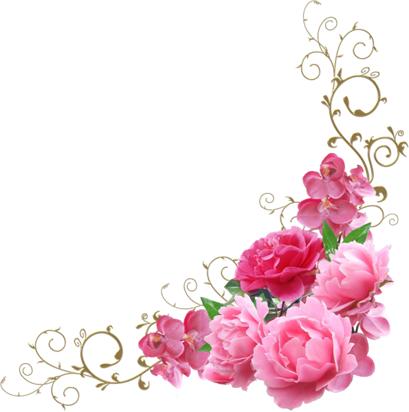 Рамка цветы