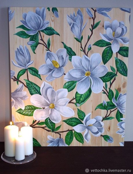 Панно "цветы"