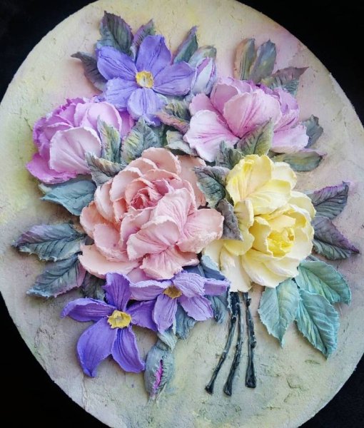 Юлия Бергман скульптурная живопись