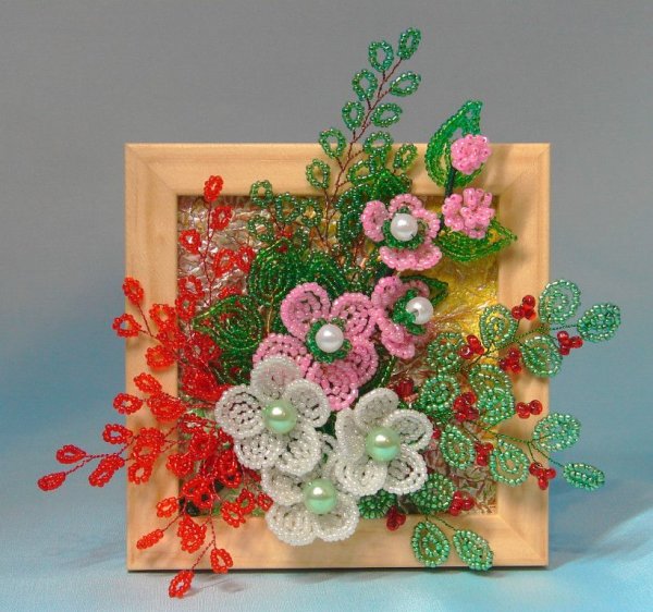 Бисерное панно