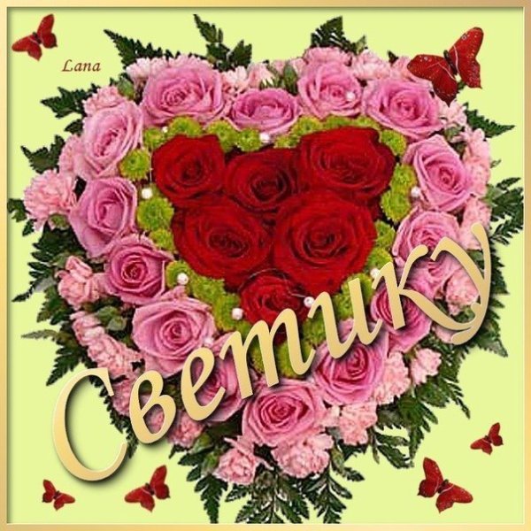 Цветы для Светы