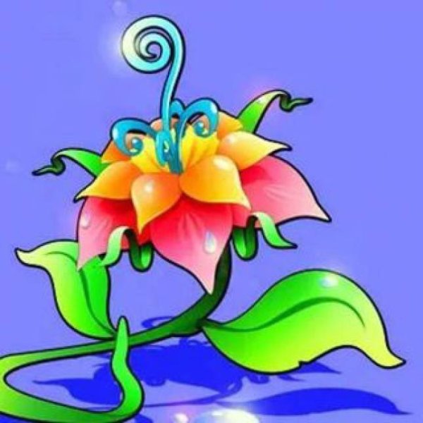 Сказочный цветочек