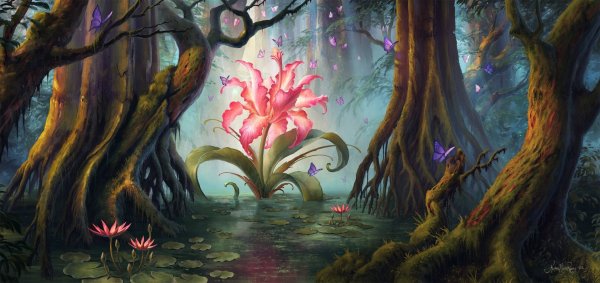 Сказочные цветы