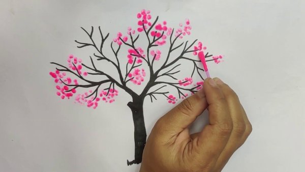 Ранняя Весна рисунок