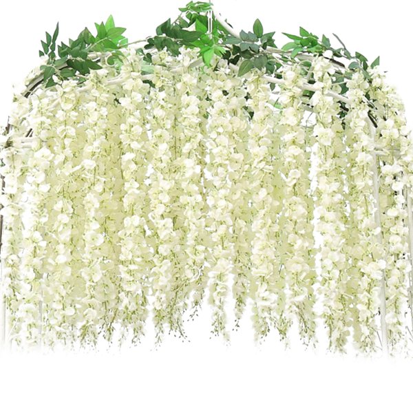 Свисающие искусственные растения