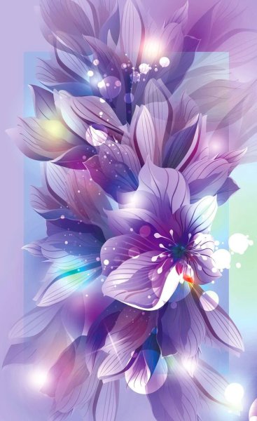 Цветы над водой