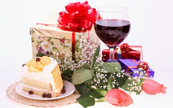 Торт с шампанским